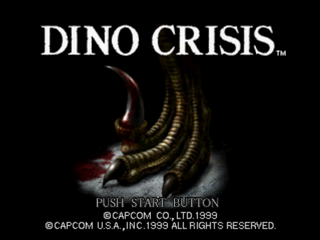 Dino Crisis Demo Disk screenshot 4 for Playstation